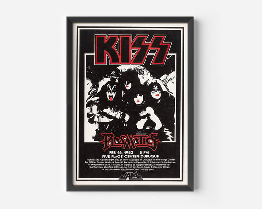 Kiss Concert 1983 Poster