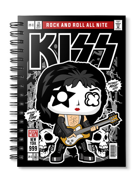 Kiss Pop Art Notebook