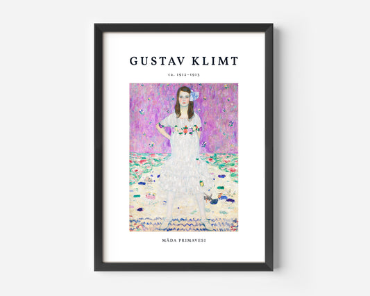 Klimt's Mäda Primavesi Poster