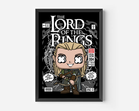 Legolas Lord Of The Rings Pop Poster