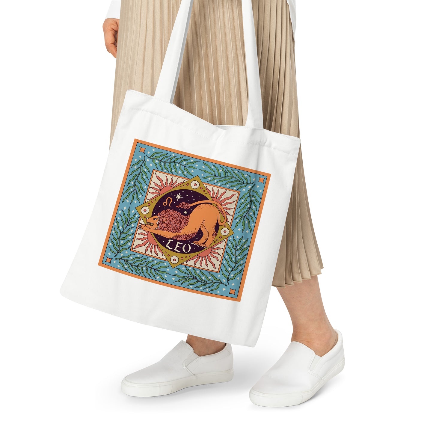 Leo Horoscope Tote Bag