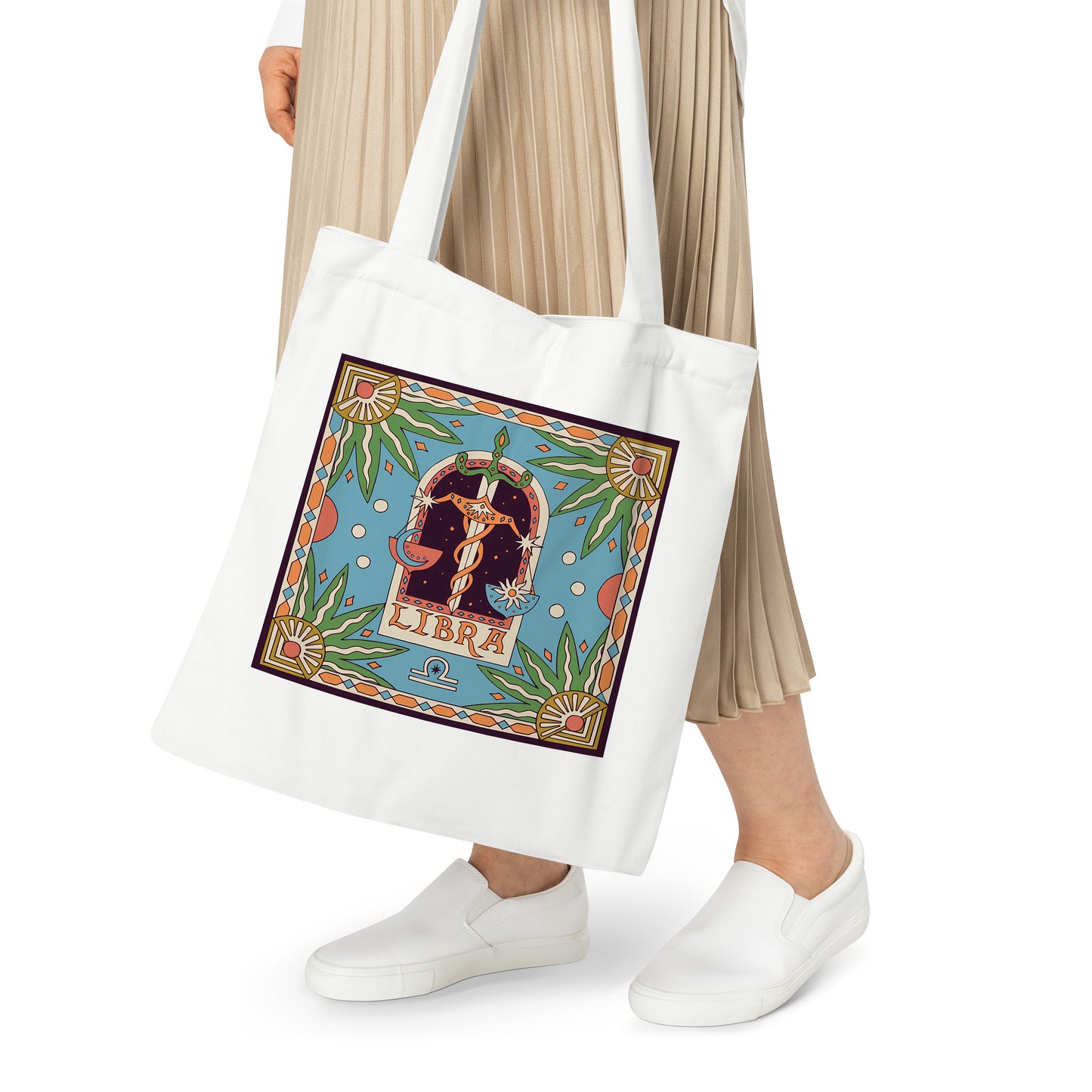 Libra Horoscope Tote Bag