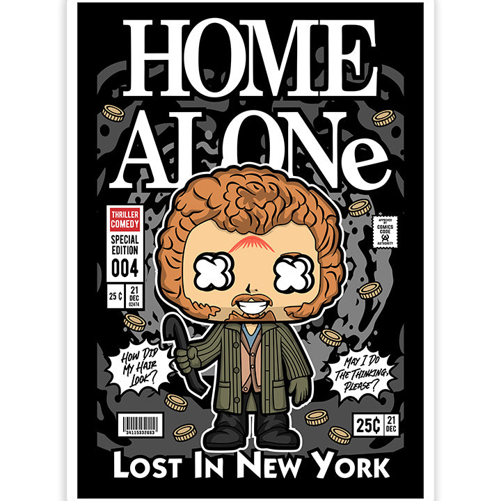 Marv Home Alone pop Art Sticker