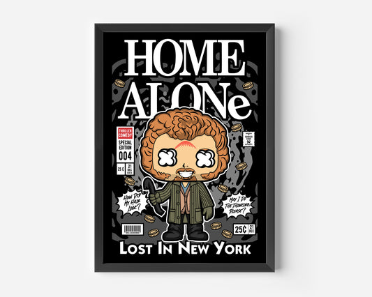 Marv Home Alone Pop Poster