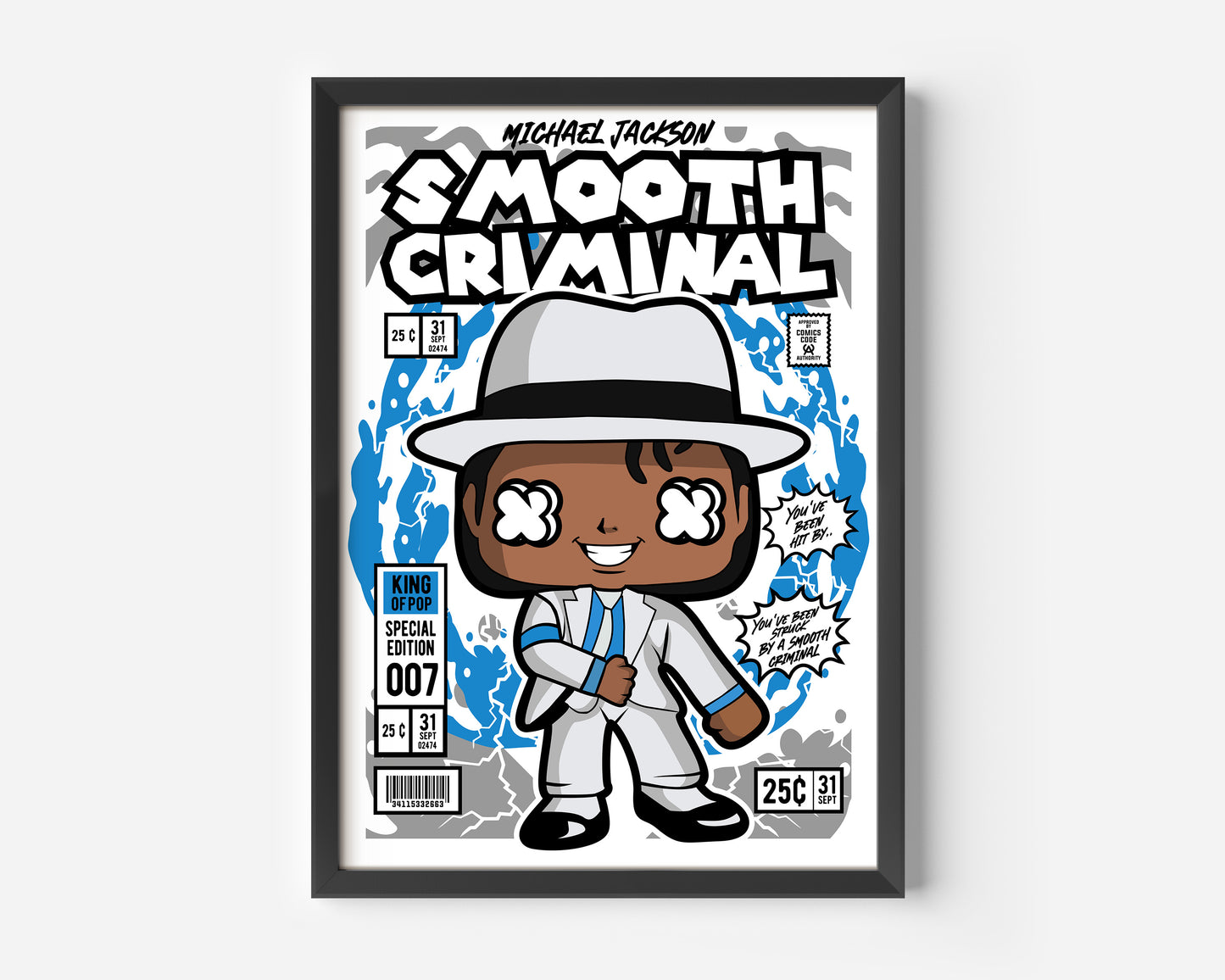 Michael Jackson Smooth Criminal Pop Poster