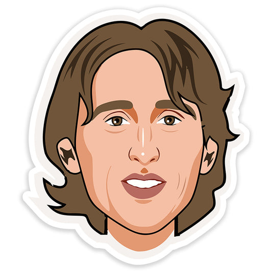 Luka Modrić Face RM Sticker