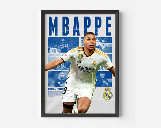 Mbappé RM Poster