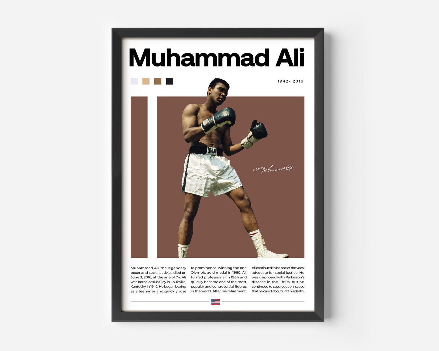 Muhhamad Ali Poster