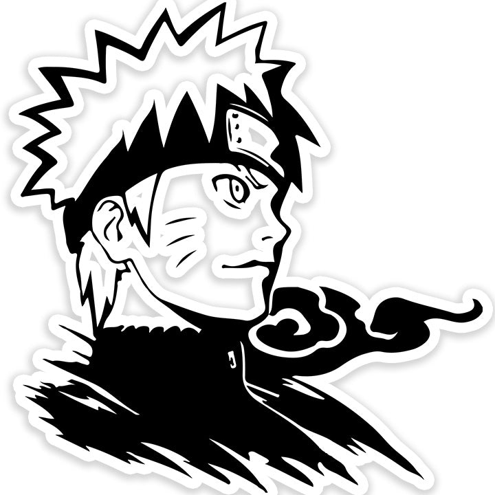 Naruto Siluhate Sticker