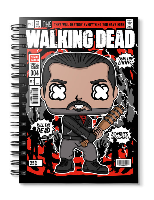 Negan Walking Dead Notebook