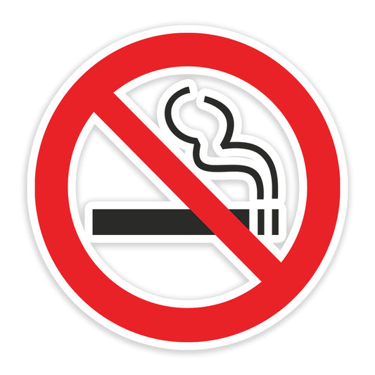 No Smoking Sticker