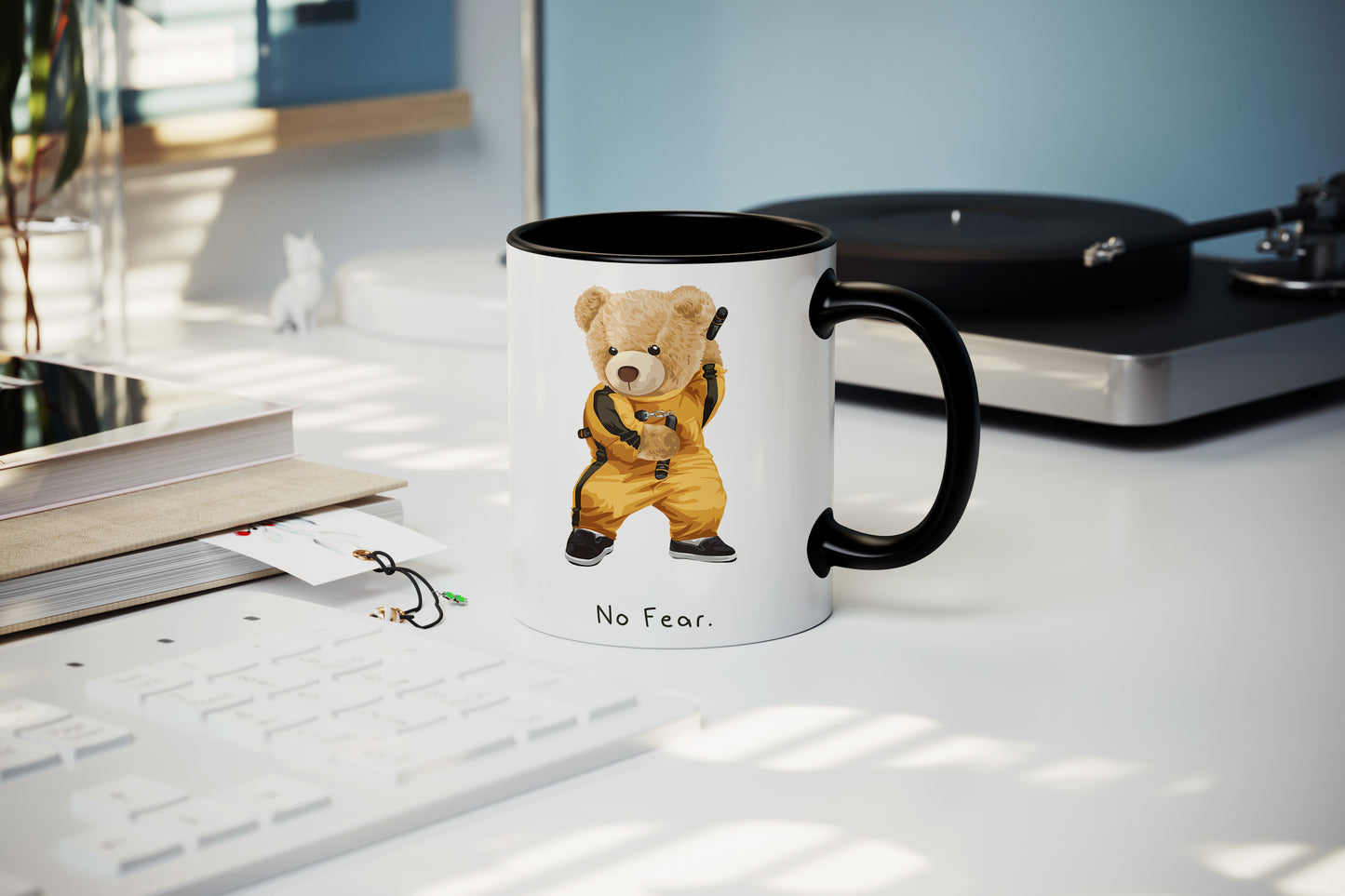 No Fear Bear Mug