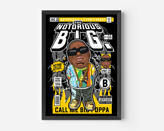 Notorious B.I.G Pop Poster