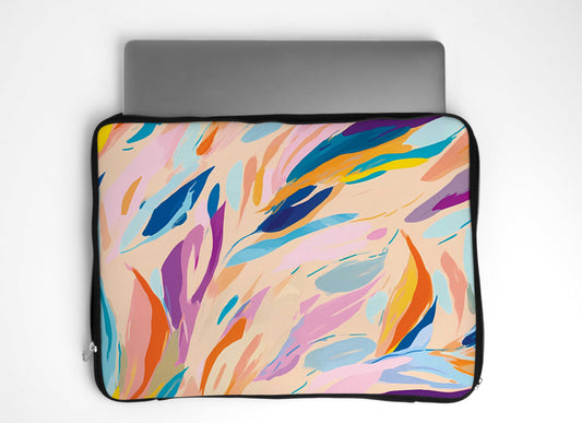 Oil Art Abstract Laptop Sleeve