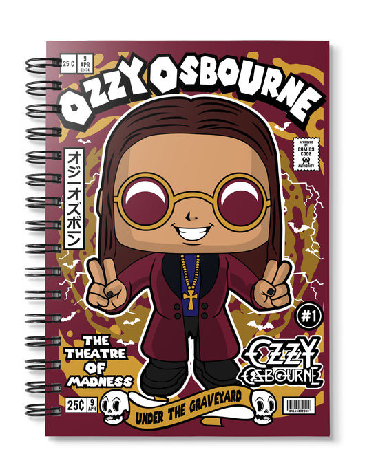 Ozzy Osbourne Pop Art Notebook