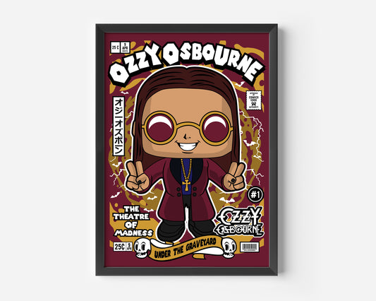 Ozzy Osbourne Pop Poster