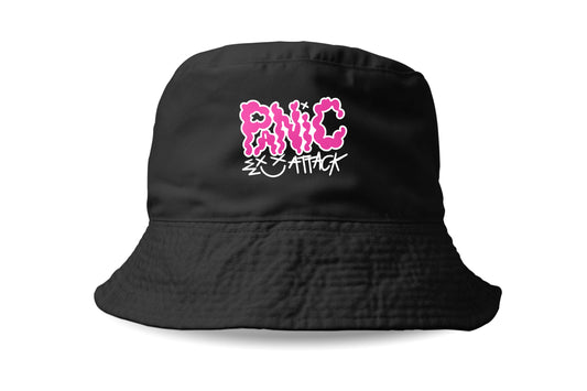 Panic Attack Bucket Hat black 