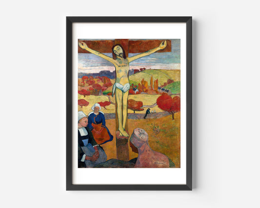 Paul Gauguin The Yellow Christ Poster