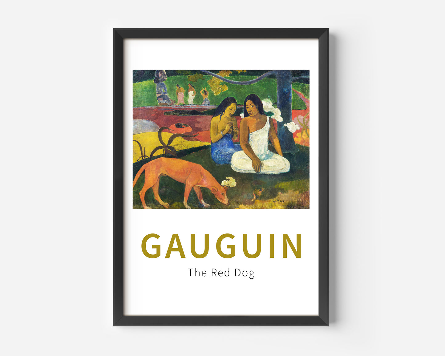 Paul Gauguin women Poster