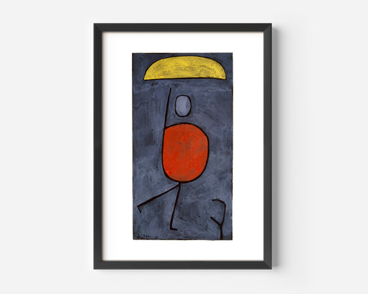 Paul Klee With umbrella painting (1939) Poster