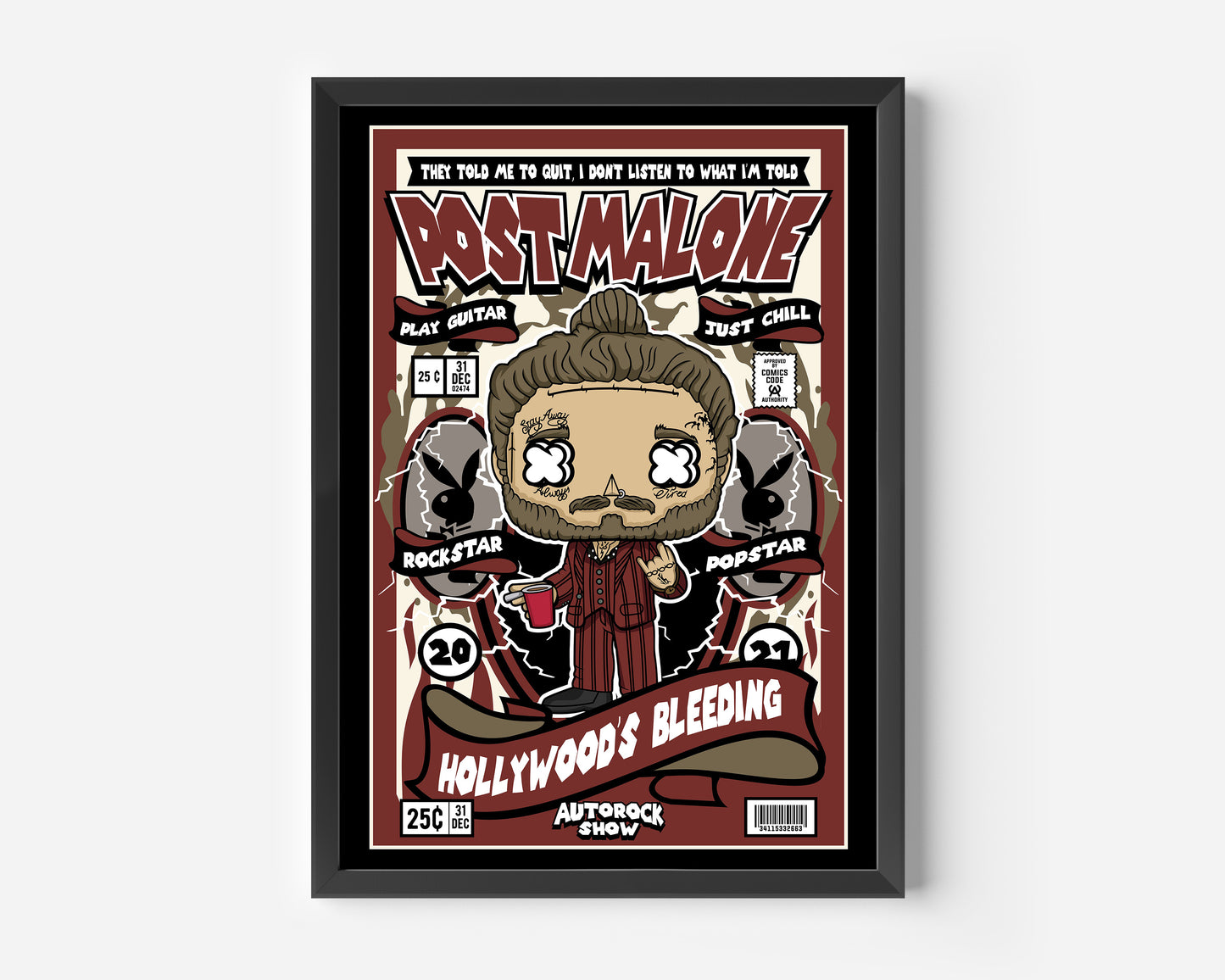 Post Malone Pop Poster