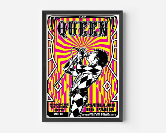 Queen Concert Poste