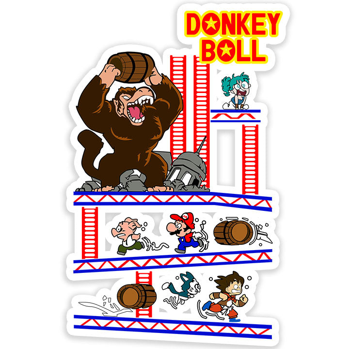 Donkey boll Sticker