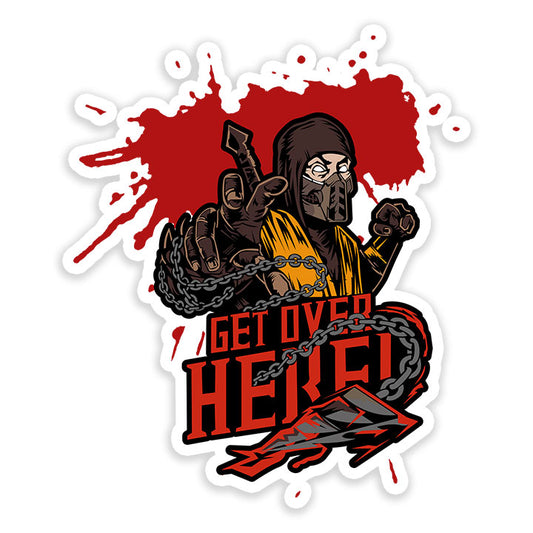 Get over here Sticker