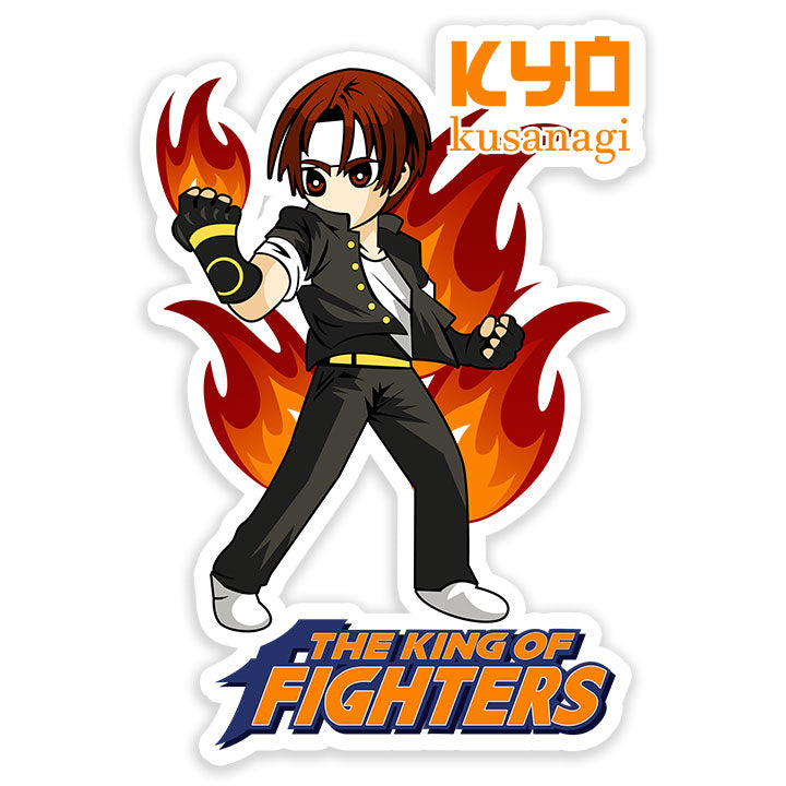 Kyo King of fighters Sticker