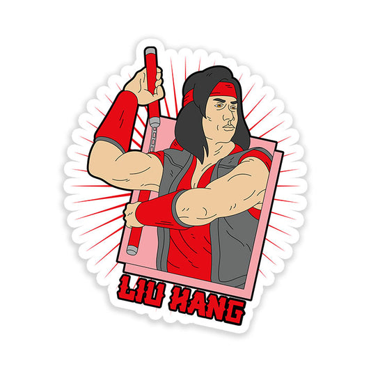 Liu Hang Street Fighter Sticker