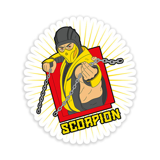 Scorpio Street Fighter Sticker