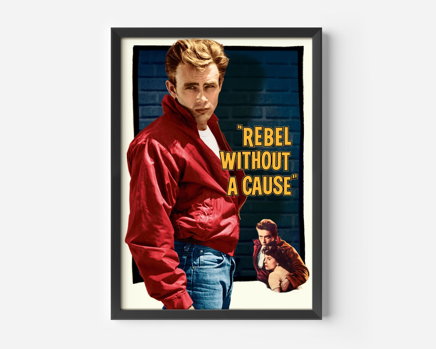 Rebel Without a Cause James Dean Poster