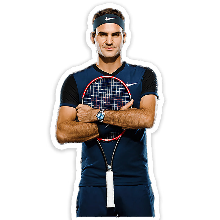 Roger Federer Sticker