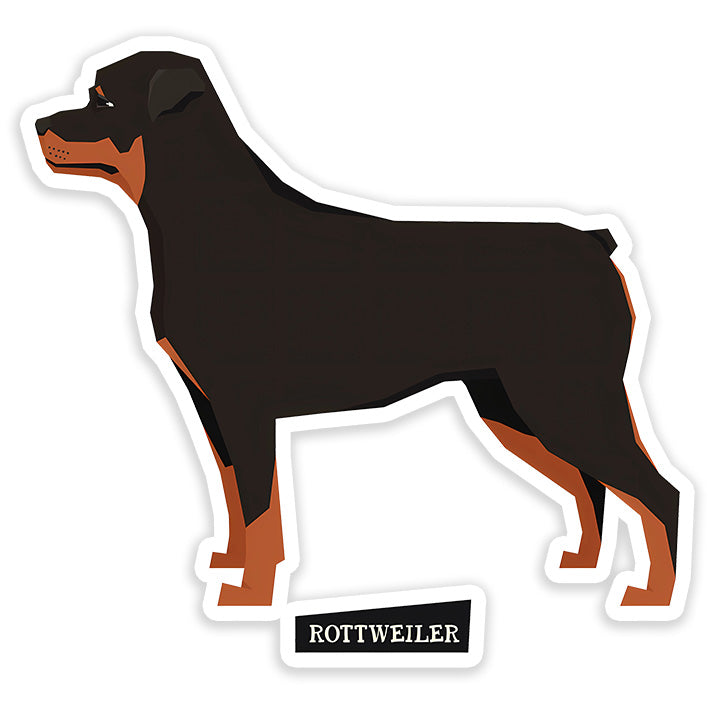 Rottweiler Dog Sticker