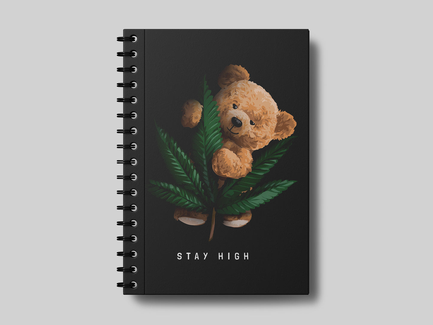 Stay High Bear Notebook