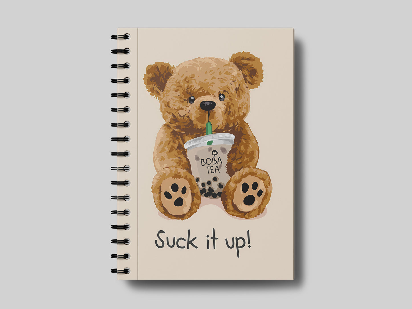 suck it up Bear Notebook