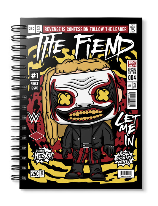 The Fiend WWE Pop Art Notebook