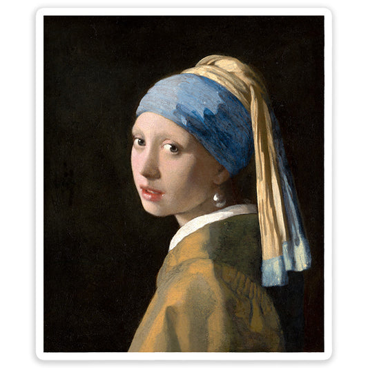 The Girl with a Pearl Earring Sticker