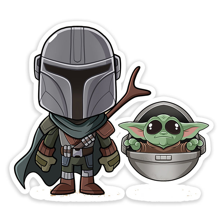 The Mandalorian Sticker