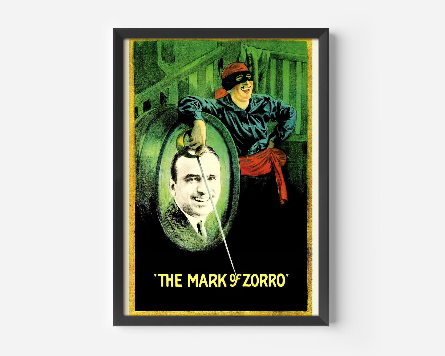 The Mark of Zorro (1920) Poster