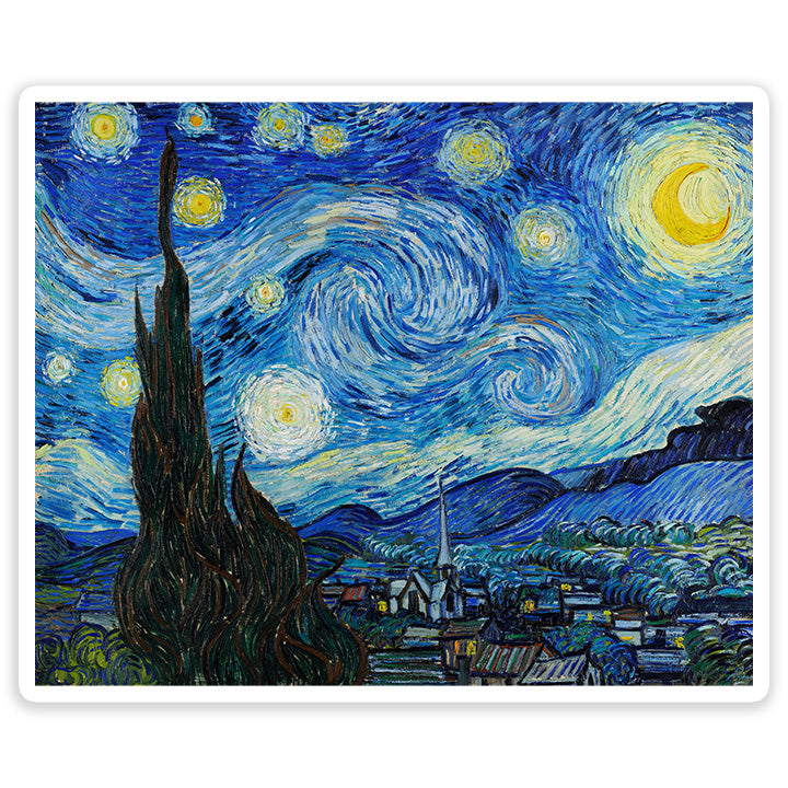 The Starry Night Sticker