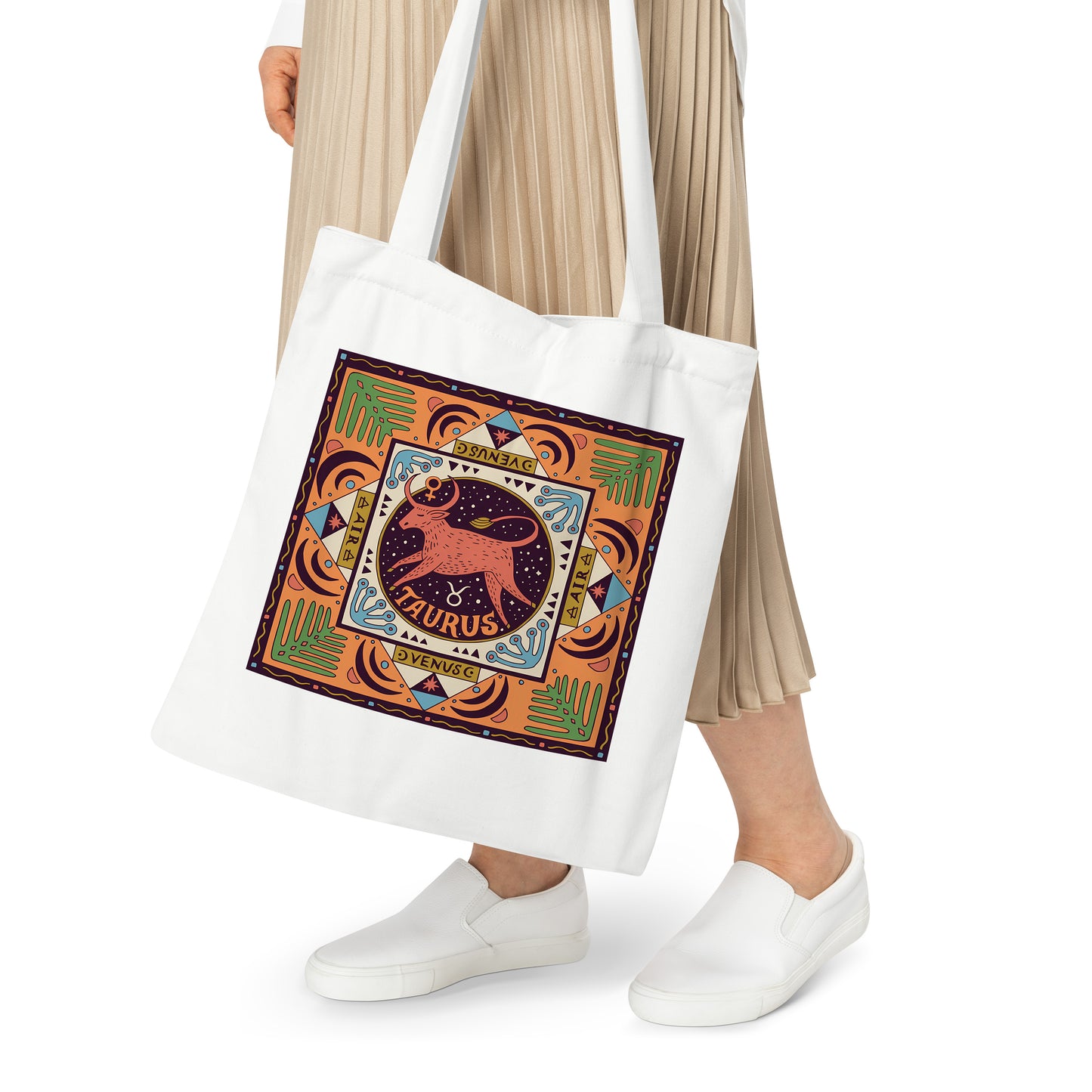 Taurus Horoscope Tote Bag