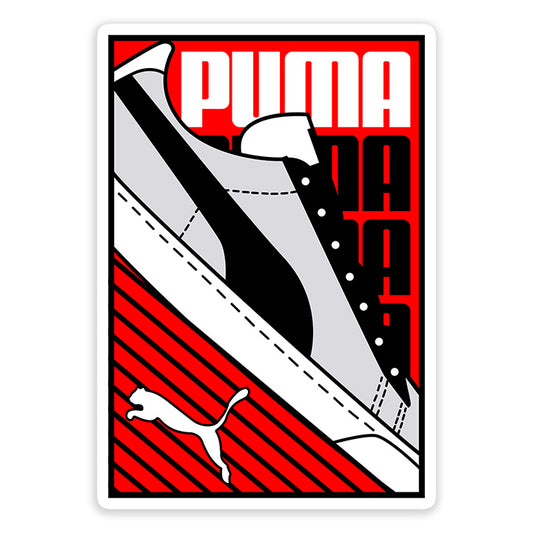 Puma Shoe Sticker