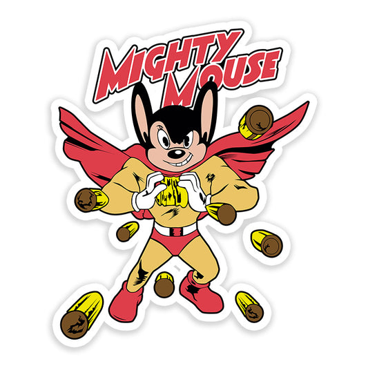 Mighty Mouse Sticker