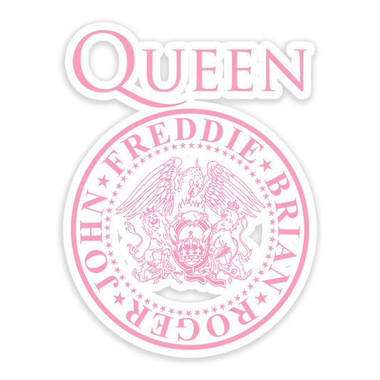 Queen pink Sticker