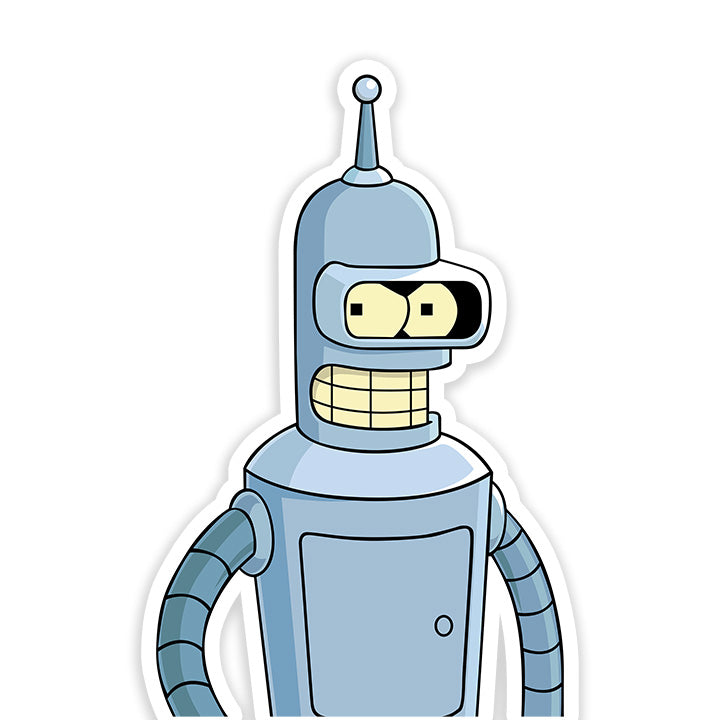 Bender Futurama Sticker