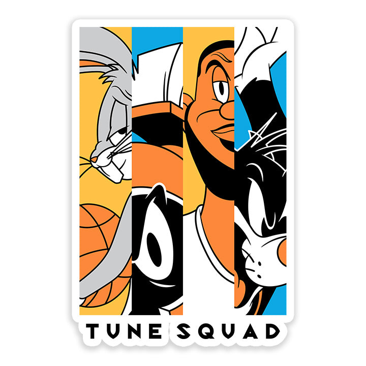 Space Jam Tune Team with James Sticker