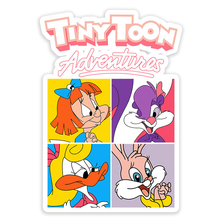 Looney Tunes Adventures Pink Sticker