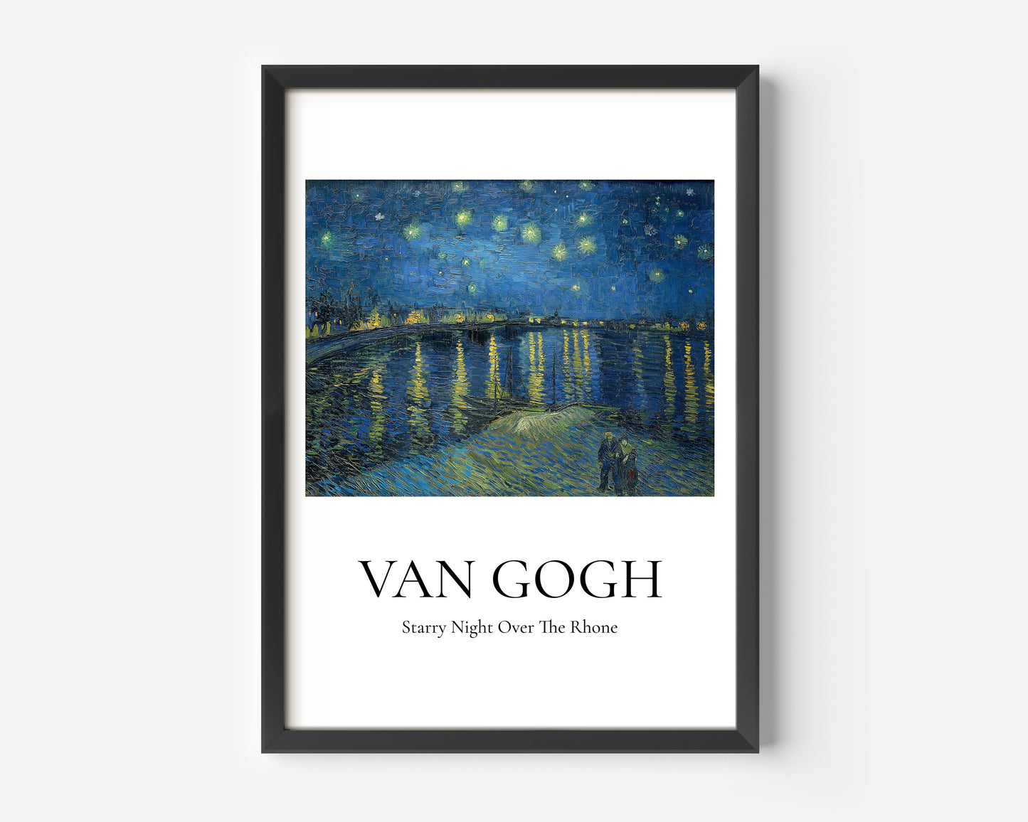 Van Gogh Starry Night Over the Rhone Poster