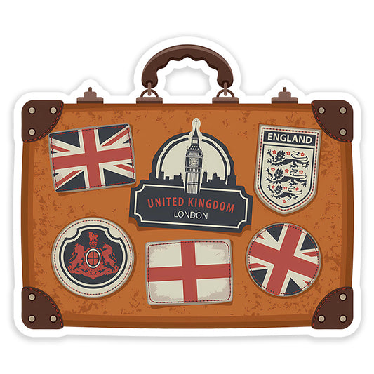 United Kingdom and England Sticker